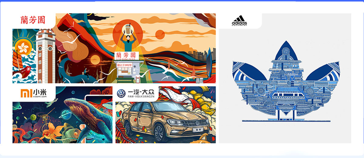 各大高薪企业，引领商业插画潮流